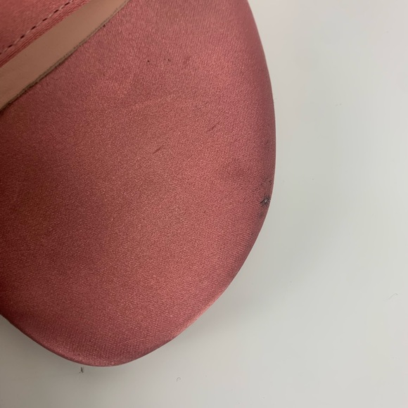 J. Crew Florence Satin Jeweled Mules size 10 - Picture 5 of 8